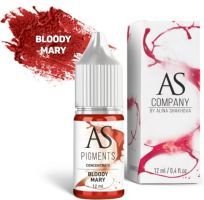 AS Company Пигмент Алины Шаховой для татуажа губ Bloody Mary (Кровавая мэри), 12 мл   