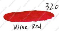 Пигмент 320 Wine red Goochie Холодный  винно-красный цвет.