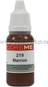 Пигмент для татуажа бровей Doreme 219 - MARRON