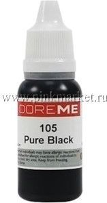 Пигмент для татуажа век Doreme 105 - PURE BLACK