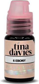 Пигмент для татуажа бровей "Tina Davies 'I Love INK' 6 Ebony