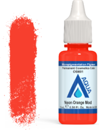 Пигмент AQUA neon orange mod 15 ml