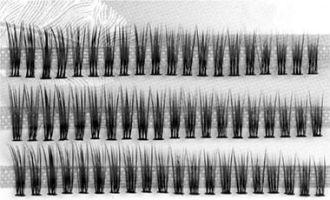 Пучки безузелковые IRISK 10-15 волосков, Ø0,07 D-изгиб, микс NEW Р235-02