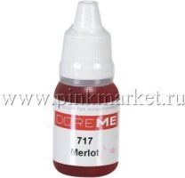 Пигмент для татуажа губ Doreme Organic 717 MERLOT