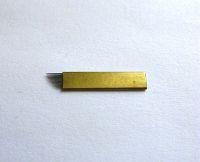12Pin 0.3mm игла для микроблейдинга золотиская OEM 5 шт.