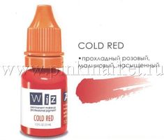 Пигмент для татуажа губ WizArt Cold Red, 10 мл