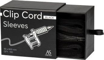 Clip Cord Sleeves (Black) TM A.Shakhova 5х80 см, 100 шт.