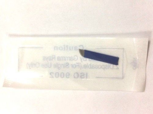 18 pin 0.2мм Синяя игла для классического микроблейдинга 5 шт.
