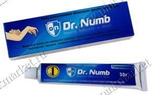 Крем Dr.Numb (Доктор Намб) замораживающий синий 30 мл, Юж. Корея 