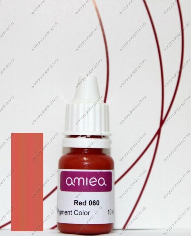 Red 060A гелевый пигмент 10 мл Amiea / Salmon
