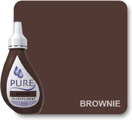 Пигменты BioТouch Pure Шоколадный пирог (Brownie) темно-коричневый шоколадный оттенок
