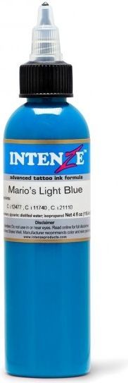 Тату краска  Intenze Mario's Light Blue