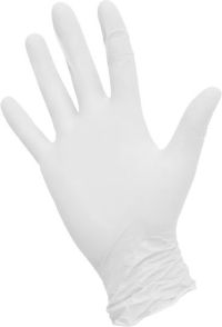 Перчатки нитриловые Белые по 50 пар/уп S 