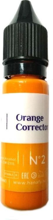 Пигмент корректор Hanafy Colours Pigments Orange Correktor № 2 15 мл 