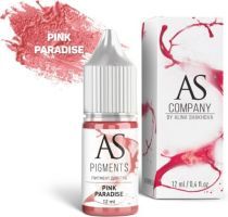 AS Company Пигмент Алины Шаховой для татуажа губ Pink paradise (Розовый рай), 12 мл 