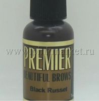 Пигмент для бровей Premier Pigments BLACK RUSSET CO93. ЧЕРНЫЙ РАССЕТ