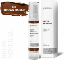 M8 Brown Haired 10ml, Brow Mineral пигмент для бровей TM AS-Company     