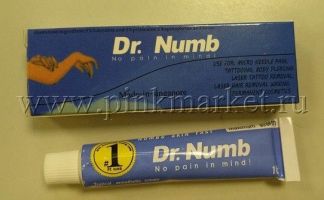 Крем Dr.Numb (Доктор Намб) замораживающий синий 10 мл Сингапур