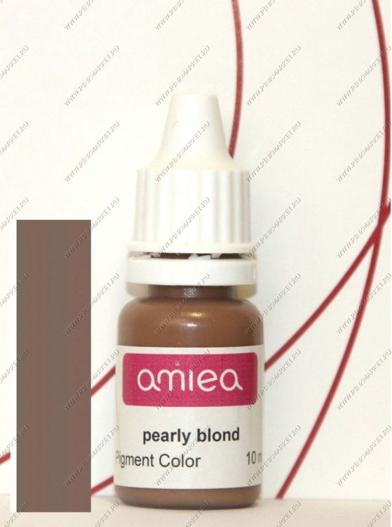 Brown 120A гелевый пигмент 10 мл Amiea / Pearly Blond