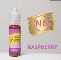 Пигмент для губ Hanafy Colours Pigments №6 Raspberry 15 мл