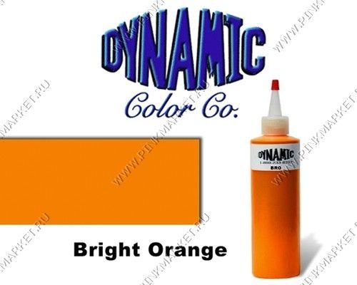 4775.750 DYNAMIC Bright Orange tattoo ink Bright Orange, kraska dinamik, kraska dynamic, pigmenti dinamik, pigmenti dynamic Тату краска DYNAMIC Bright Orange tattoo ink