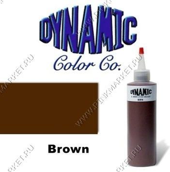 Краска DYNAMIC Brown tattoo ink
Коричневый цвет.
