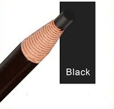 Карандаш самозатачивающийся с ниткой для бровей Black 01