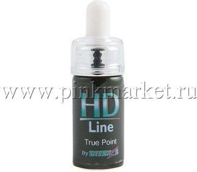 Пигмент для бровей HD LINE (Intenza) True Point (Серо-коричневый темный), 15 мл 