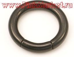 Кольцо для пирсинга Black Titanium серия, 3мм