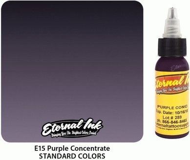 15779.750 Taty pigment Eternal Purple Concentrate 15 ml SShA kypit  Taty kraska Eternal Purple Concentrate 15 ml                          , 15 ml. Eternal Ink. Taty kraska, Taty kraska, Eternal Тату краска Eternal Purple Concentrate 15 мл                          