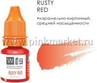 Пигмент для татуажа губ WizArt Rusty Red, 5 мл 