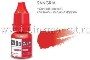 Wizart Organic Пигмент для губ Sangria 5 мл
