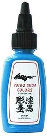 Тату краска Kuro Sumi KAMIKAZI BLUE 30ml