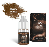 AS Company Пигмент Алины Шаховой для татуажа бровей Brown haired (Шатен), 6 мл  