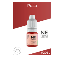 Пигмент для губ NE Pigments #205L "Роза" (Серия Light) 7 мл