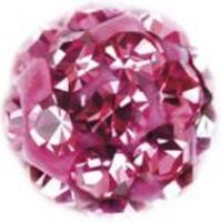 Серьги-иглы (пусеты) Studex System-75 кристалл Сваровски розовый 4,5 мм 7522-0310
