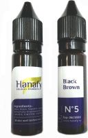 Пигмент для бровей Hanafy Colours Pigments №5 Black Brown 15 мл 