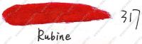 Пигмент 317 Rubine Goochie. Красивый темный рубиновый оттенок